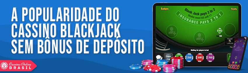 blackjack sem deposito