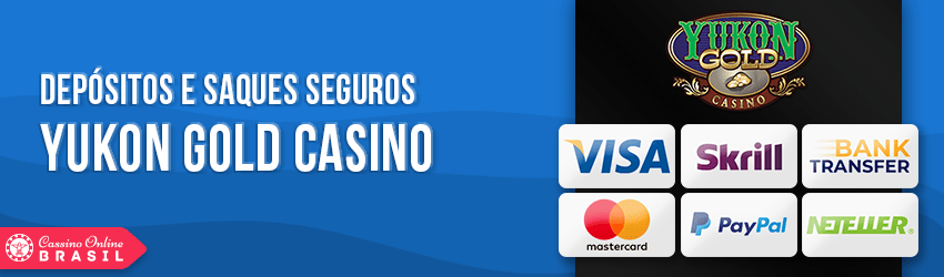 yukon gold casino banking brasil
