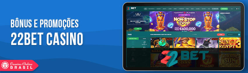 22bet casino brasil