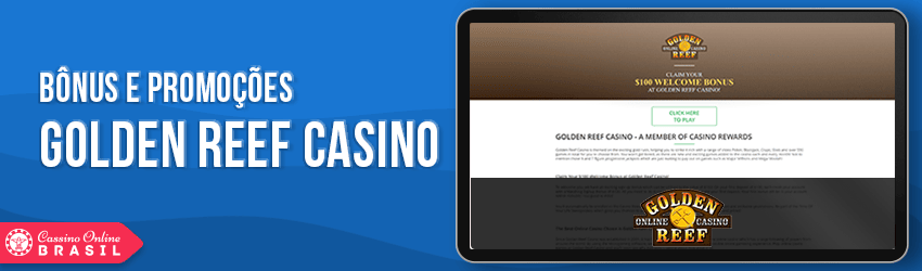 golden reef casino bonus