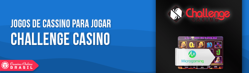 challenge casino jogos e softwares