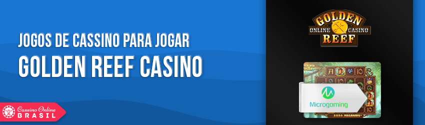 golden reef casino jogos e softwares