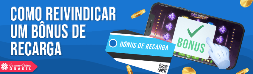 reivindicar um bonus de recarga