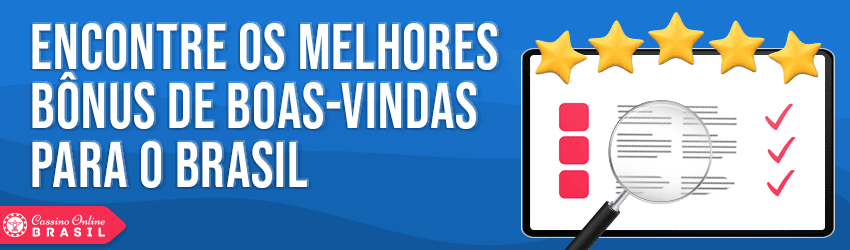 melhores bonus de boas-vindas o brasil