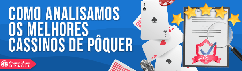 avaliamos e revisamos poker