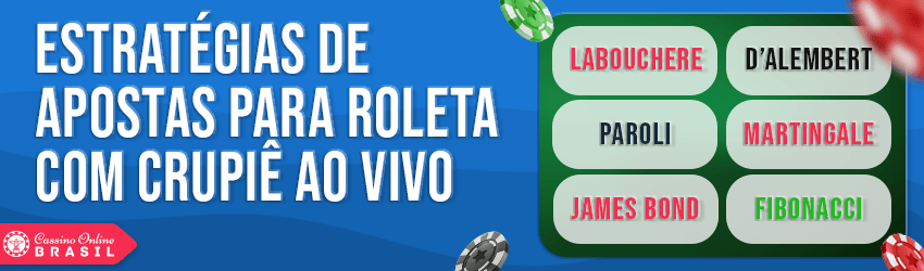 estratégias de apostas na roleta com crupiê ao vivo