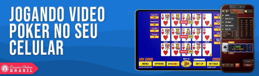 vídeo poker para celular